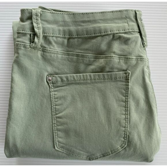 YMI Women’s Forever Color Skinny Ankle Pants Jade Size XL (Fit 31x29) - Picture 5 of 13